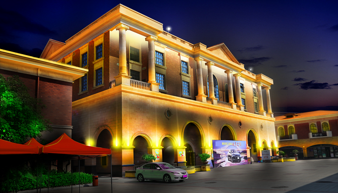 LED投光燈亮化工程，看到現(xiàn)在更要看到未來(lái)