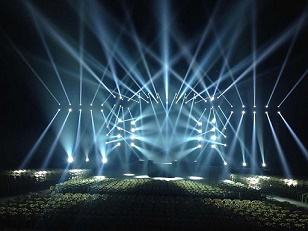 LED投光燈色溫調(diào)節(jié)，室內(nèi)場(chǎng)館應(yīng)用比較多(圖1)